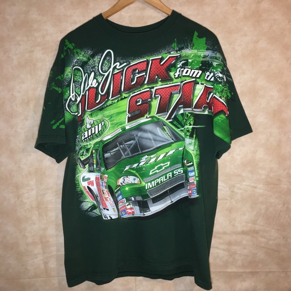 Green nascar shirt Clearance